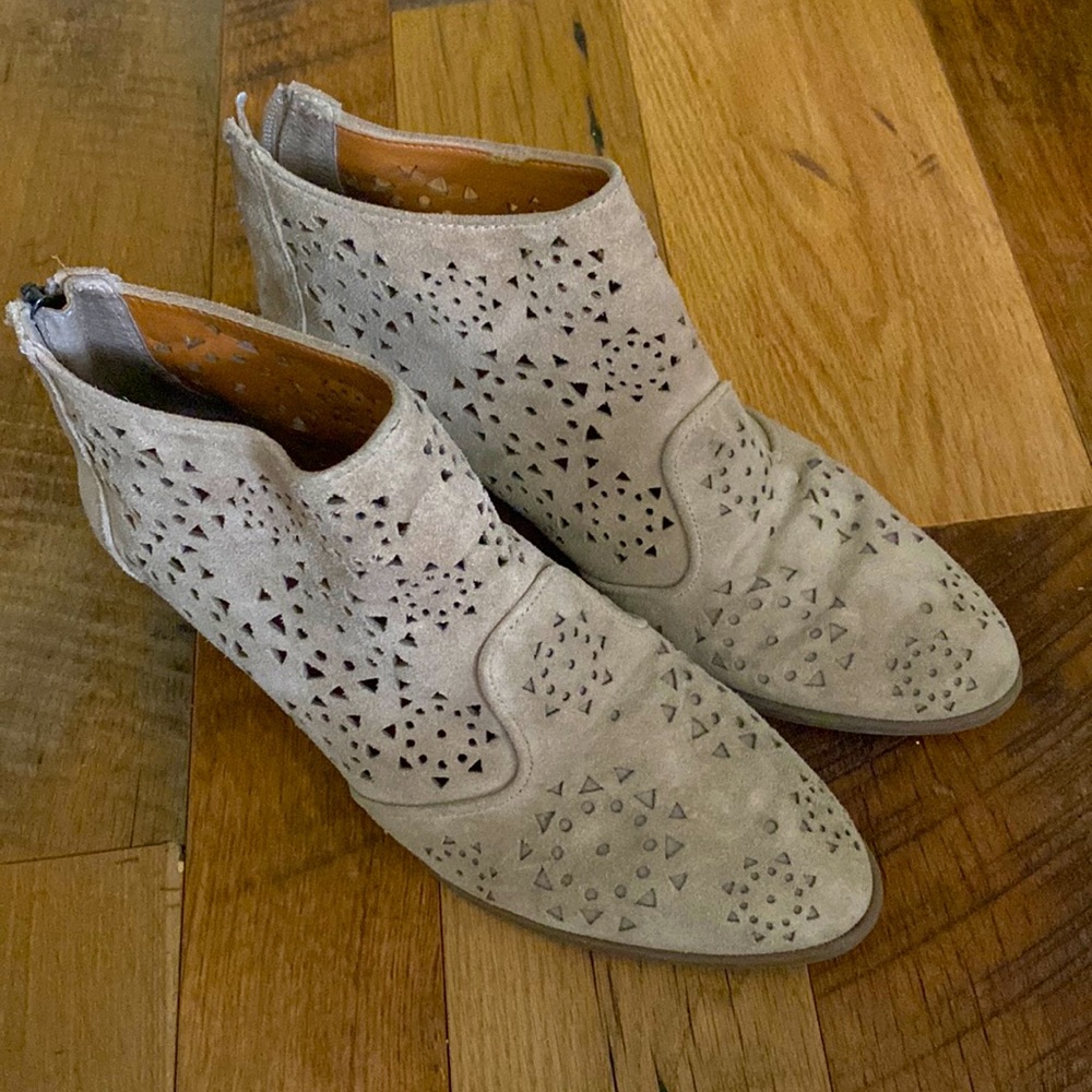 Franco Sarto Cut Out Booties